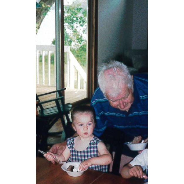 Caroline & her Great Grandfather