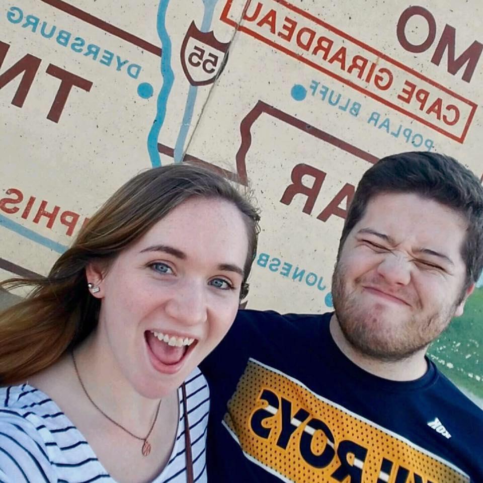 First official day exploring our new home together in Cape Girardeau, MO!