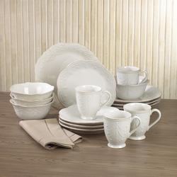 Lenox, French Perle 16-Piece Dinnerware Set, Service for 4 | Zola