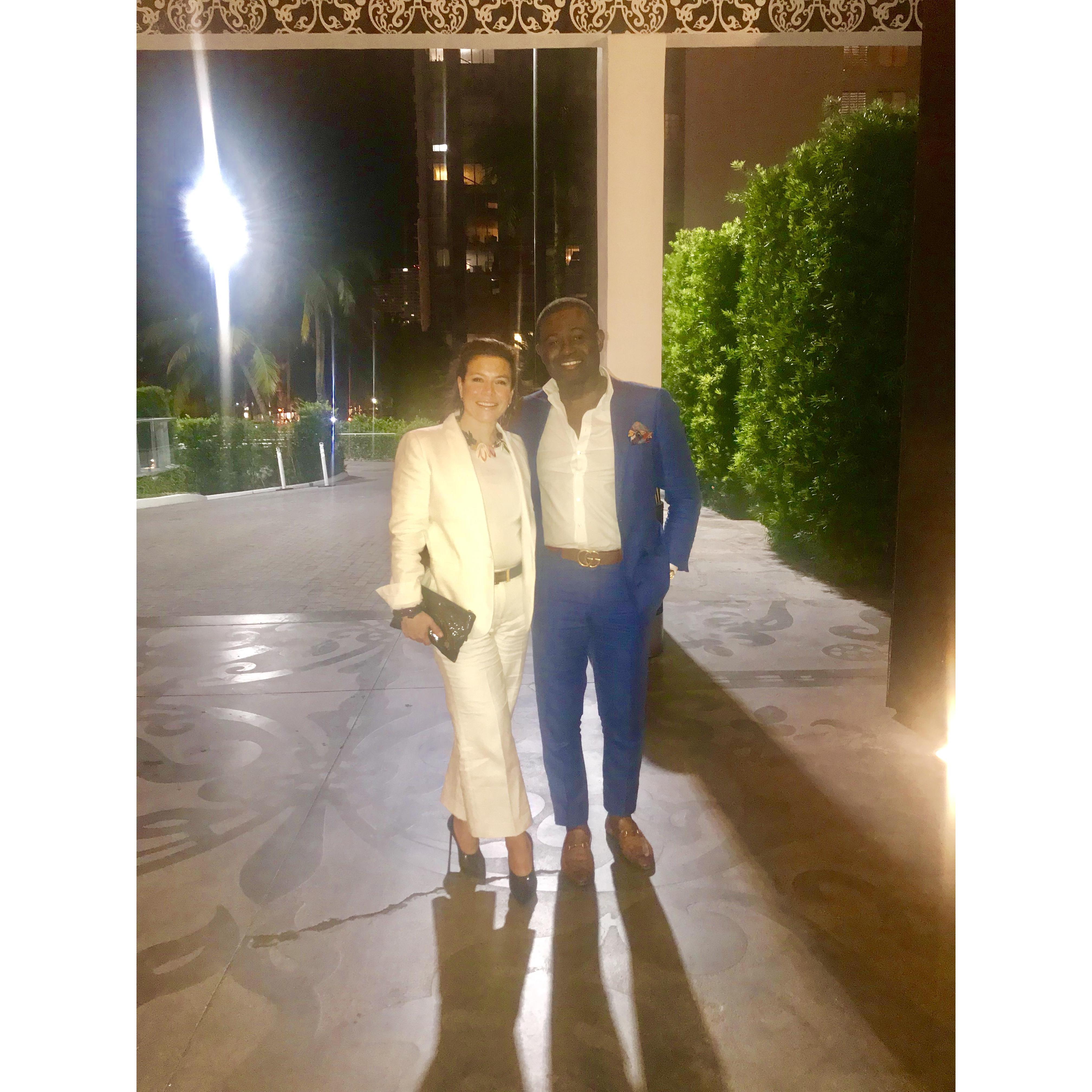 Night out on the town in South Beach, Miami