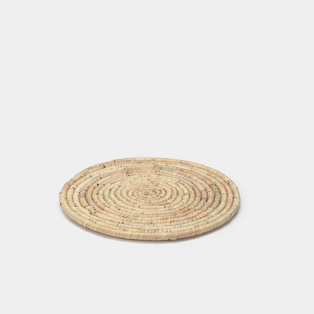 Round Woven Grass Placemats (Set of 6)