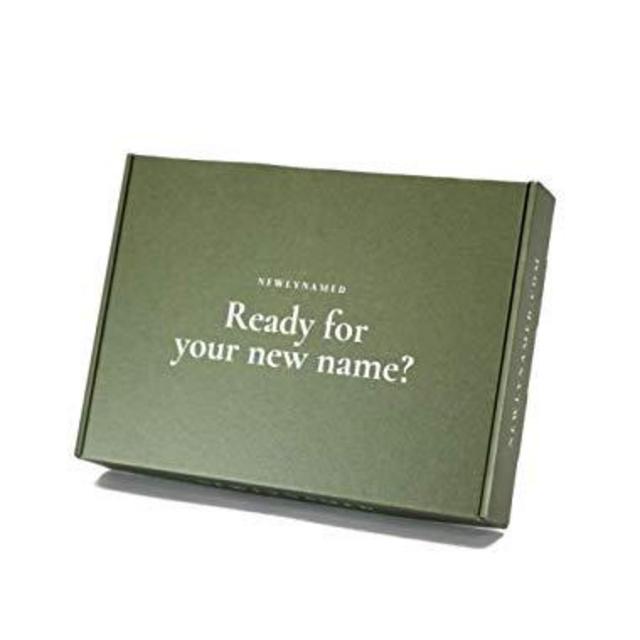 NewlyNamed Box | Personalized Name Change After Marriage Kit | Gift Card