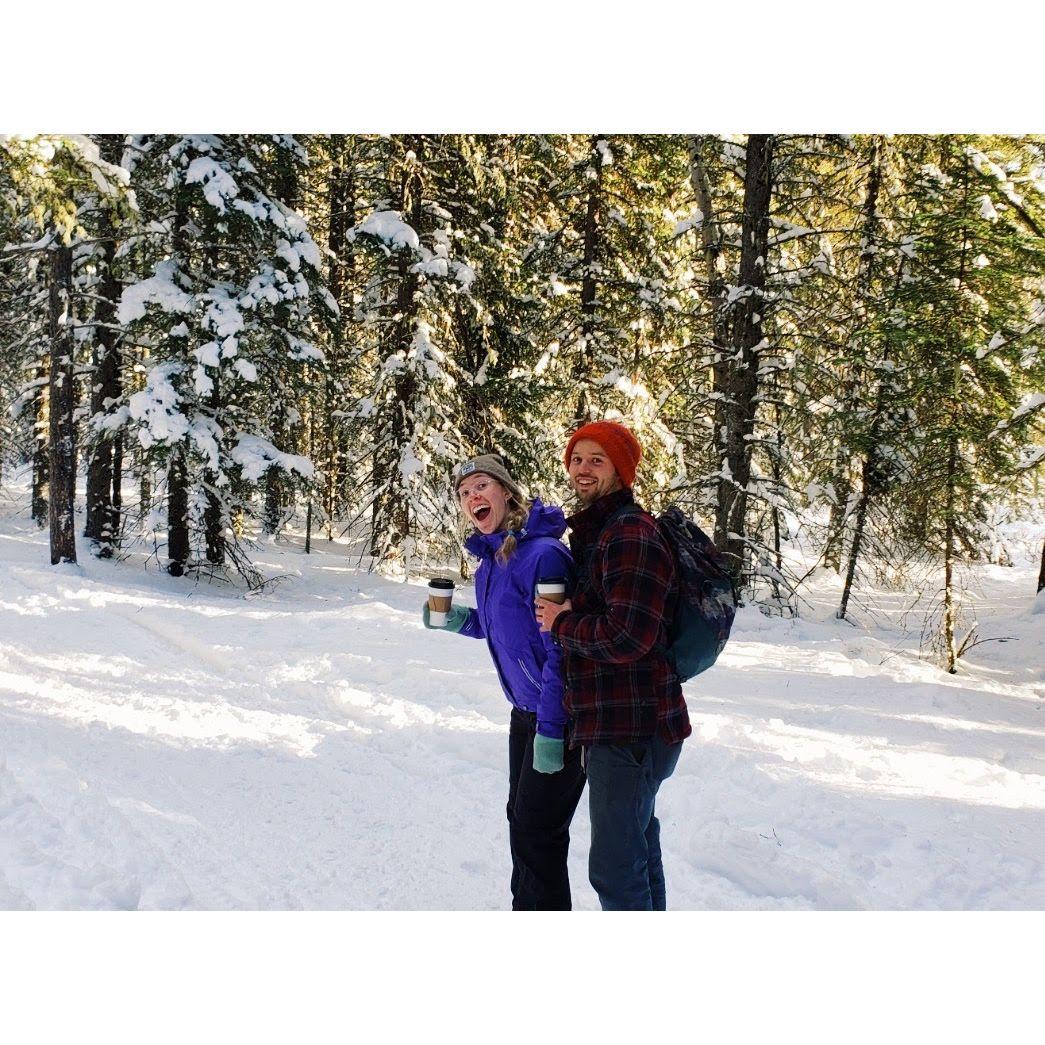 a lovely christmas eve hike