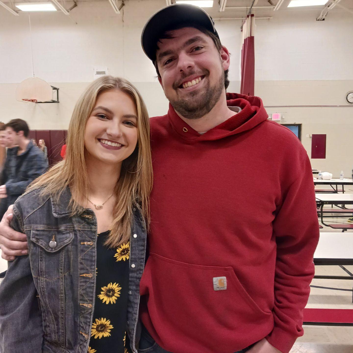 Aubrey’s senior basketball banquet