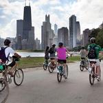 Bike the lakefront path