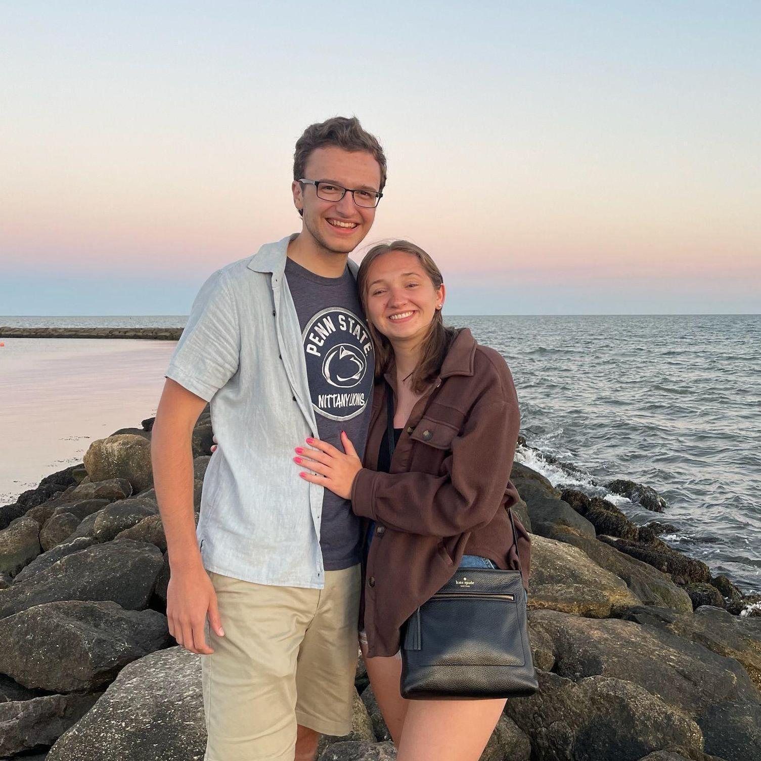 Charlie crashed a girls' trip to Cape Cod.
