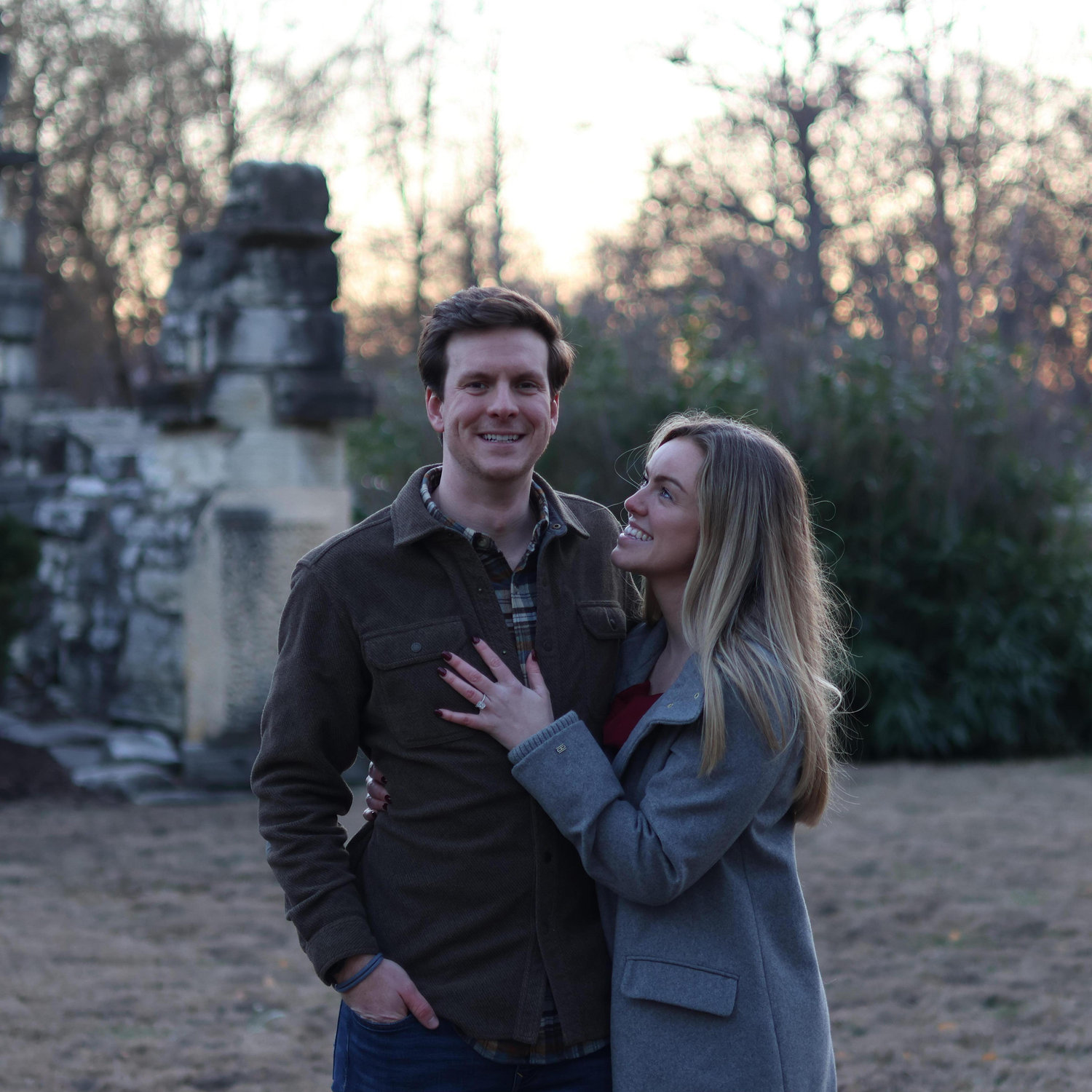 Kyle's brother Scott is a super talented photographer, and took photos after Kyle proposed!