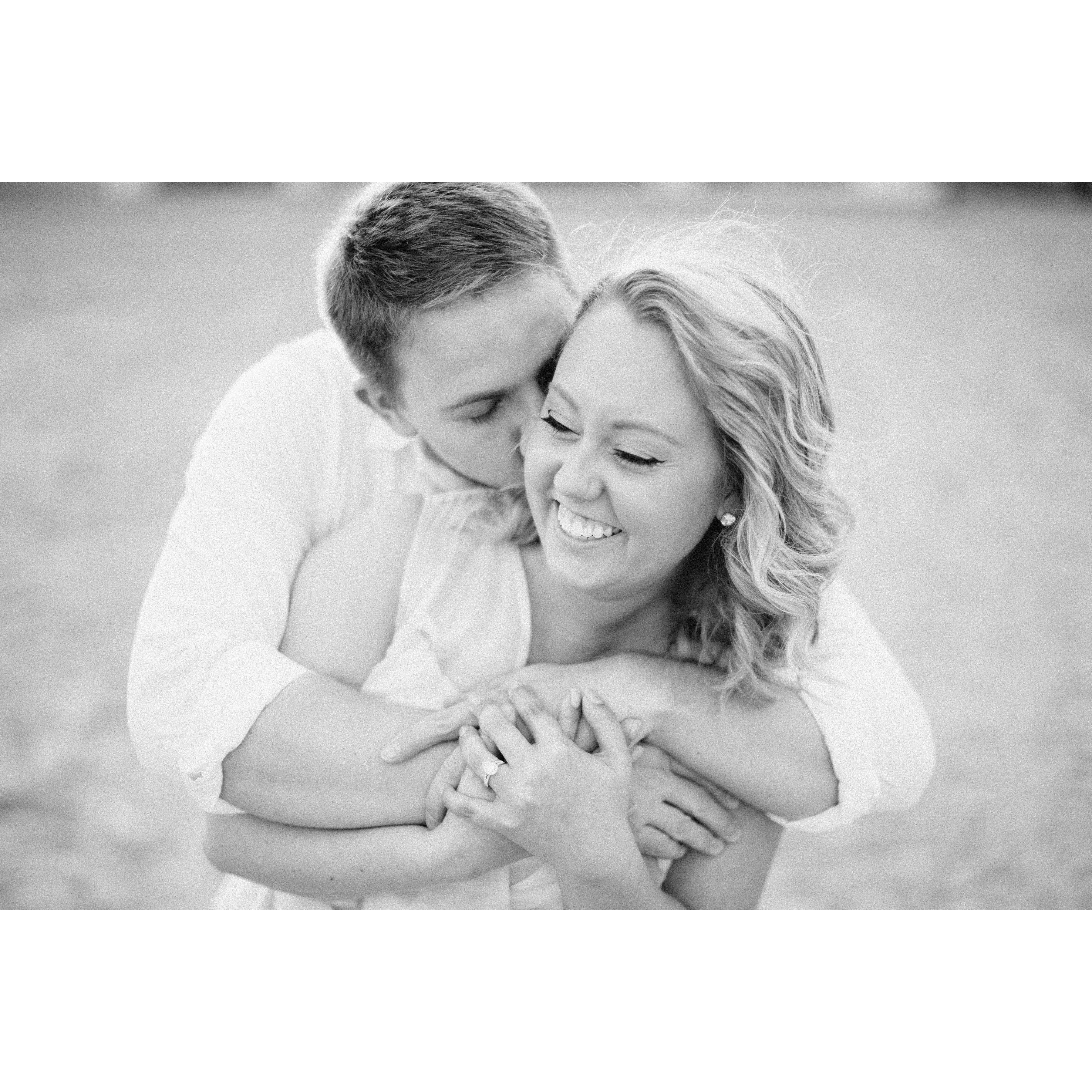 Engagement photos from the beautiful Kristina Lorraine Photography
