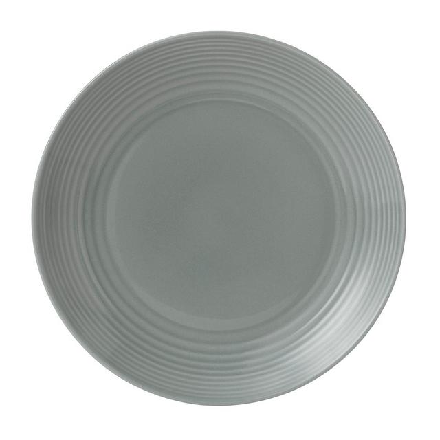 Gordon Ramsay Maze Dark Grey Dinner Plate by Royal Doulton - Special Order