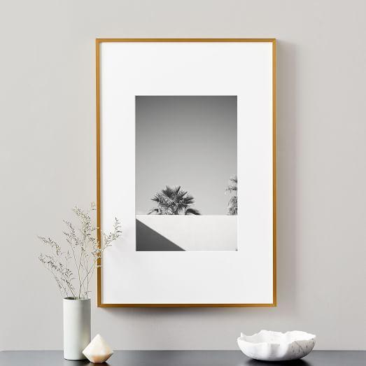 Metal Gallery Frame - Matte Gold 20"x30"