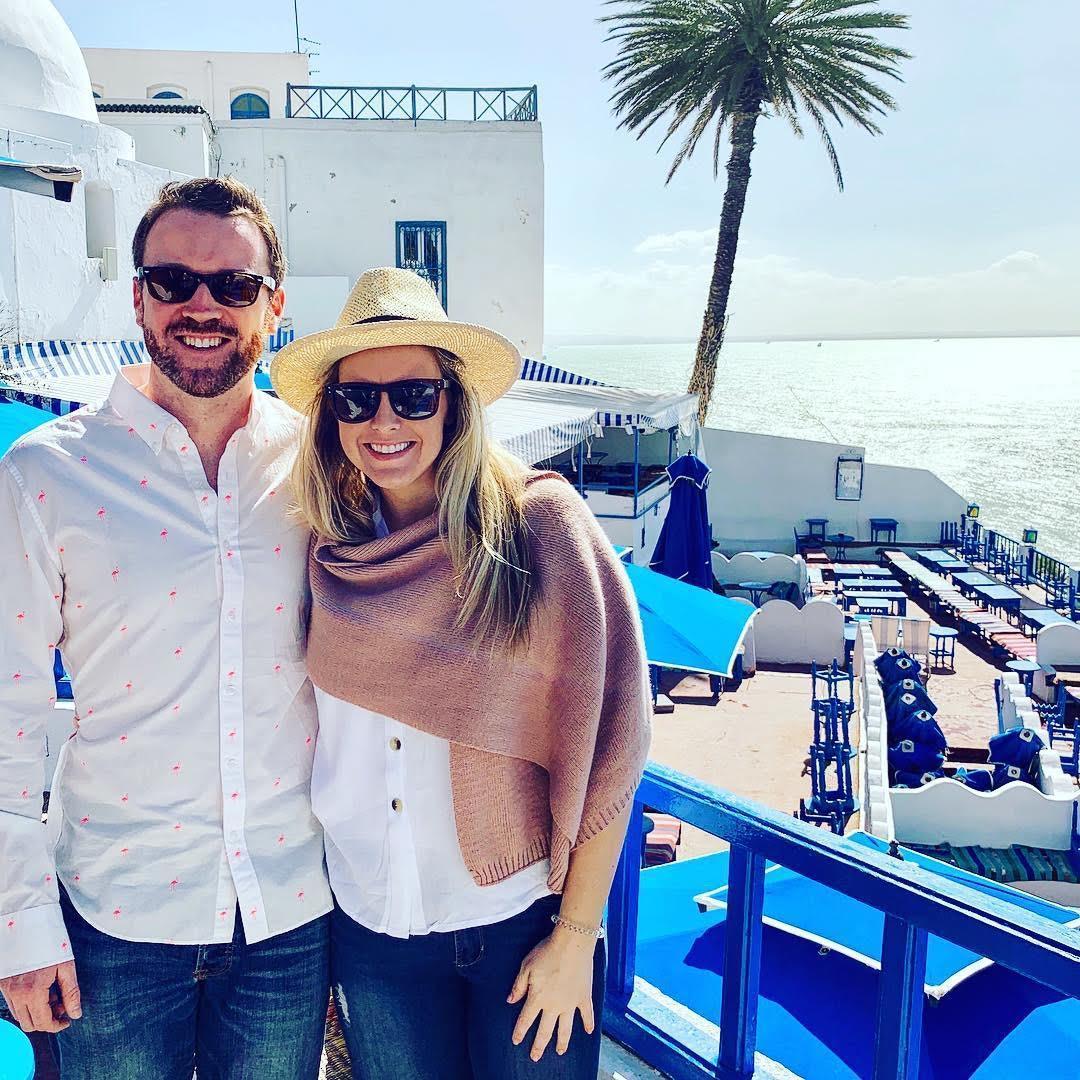 Our first international trip together to Tunisia for JW's 30th Birthday!
