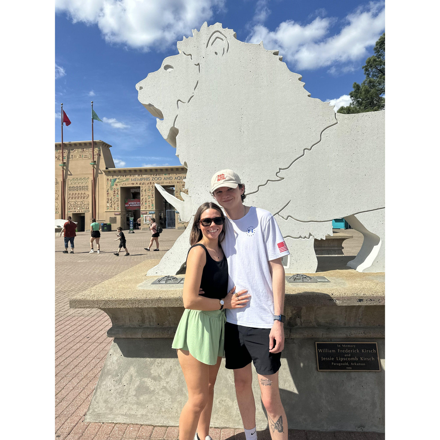 His first Memphis Zoo trip (first of many)!