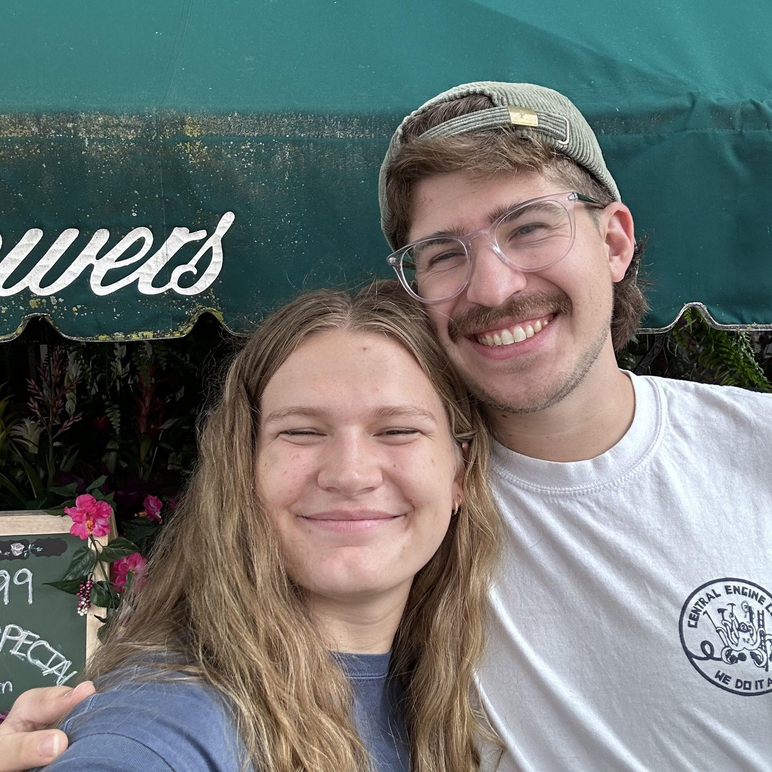 Visiting Kyle's hometown!