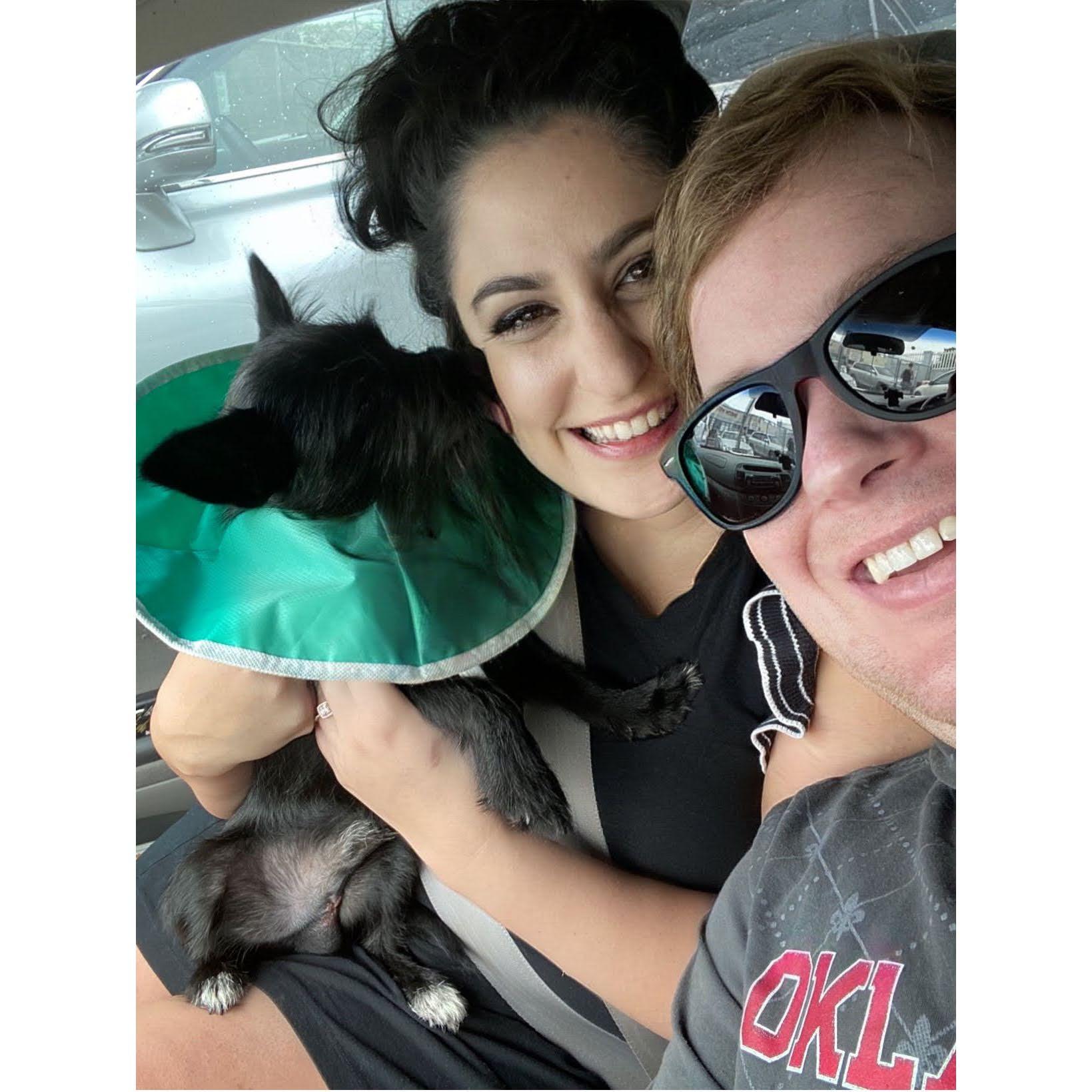 Our adoption day for our little boy, Tater