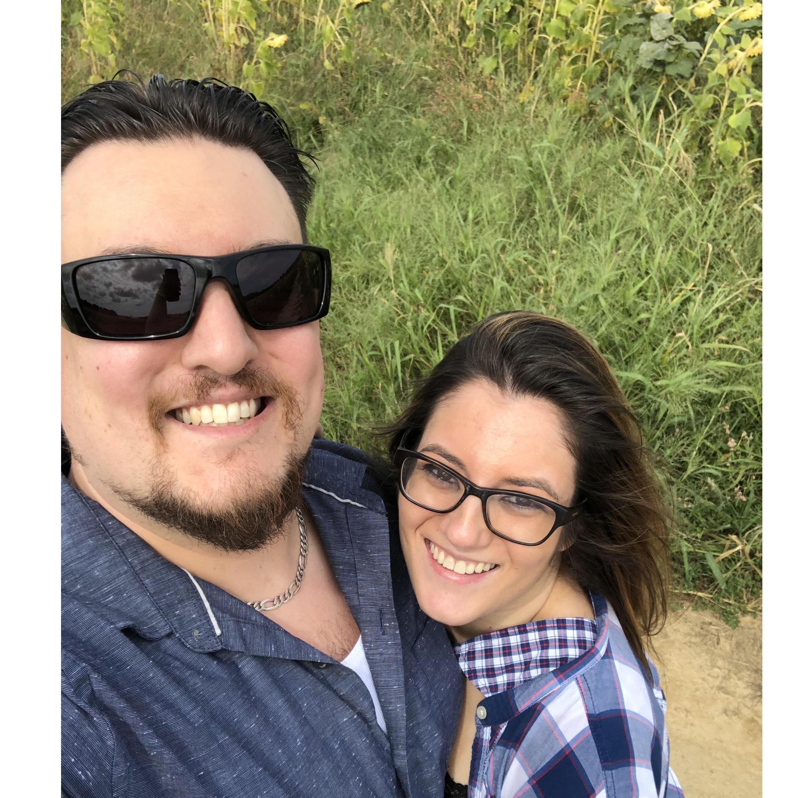 Can't stop our smiles.