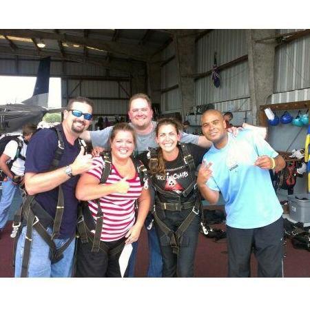 Skydiving!!!
(Chris, Brenda, Kevin, Tina, & Gamaliel)