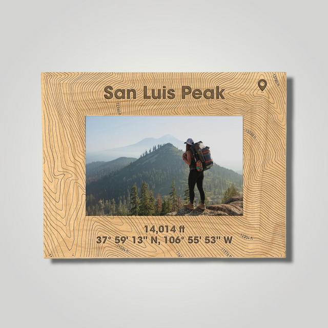 San Luis Peak Photo Frame | Free Photo Print + Free Personalization On Back Of Frame + Same Day Processing On Every Order