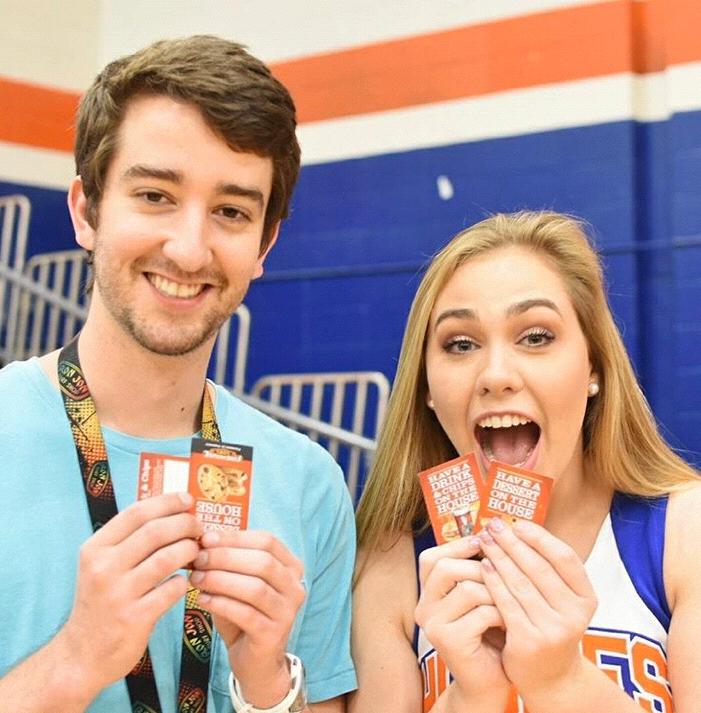 An HBU basketball win = Coupons for free food!