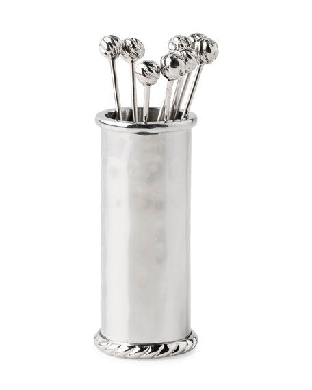 JuliskaGraham Cocktail Picks & Holder
