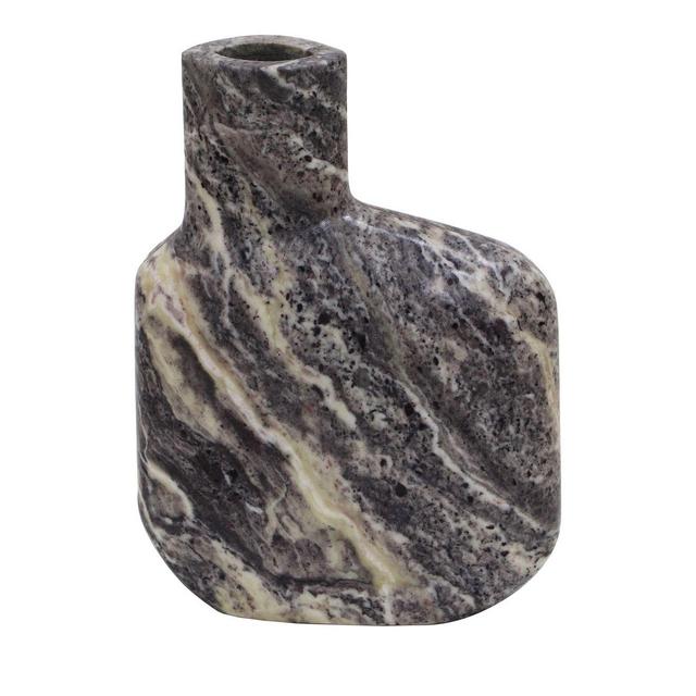 TOV Furniture Pika Gray Marble Vase, Large