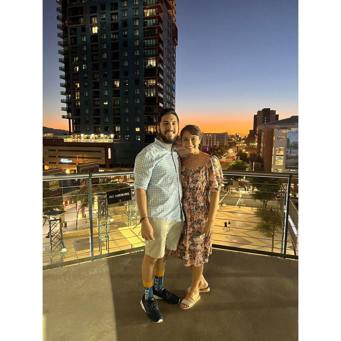 First of many trips together to Phoenix  #nephewlove