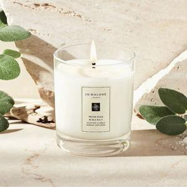 Wood Sage & Sea Salt Scented Candle