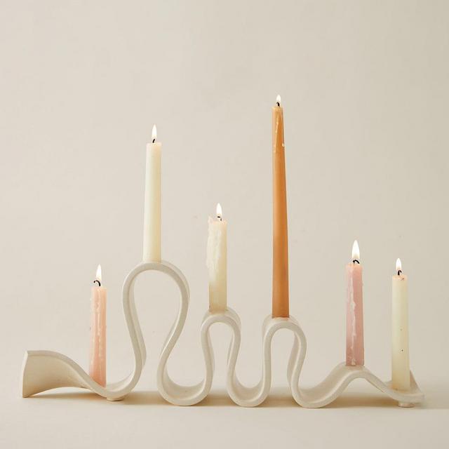 Weylyn Candelabra, White