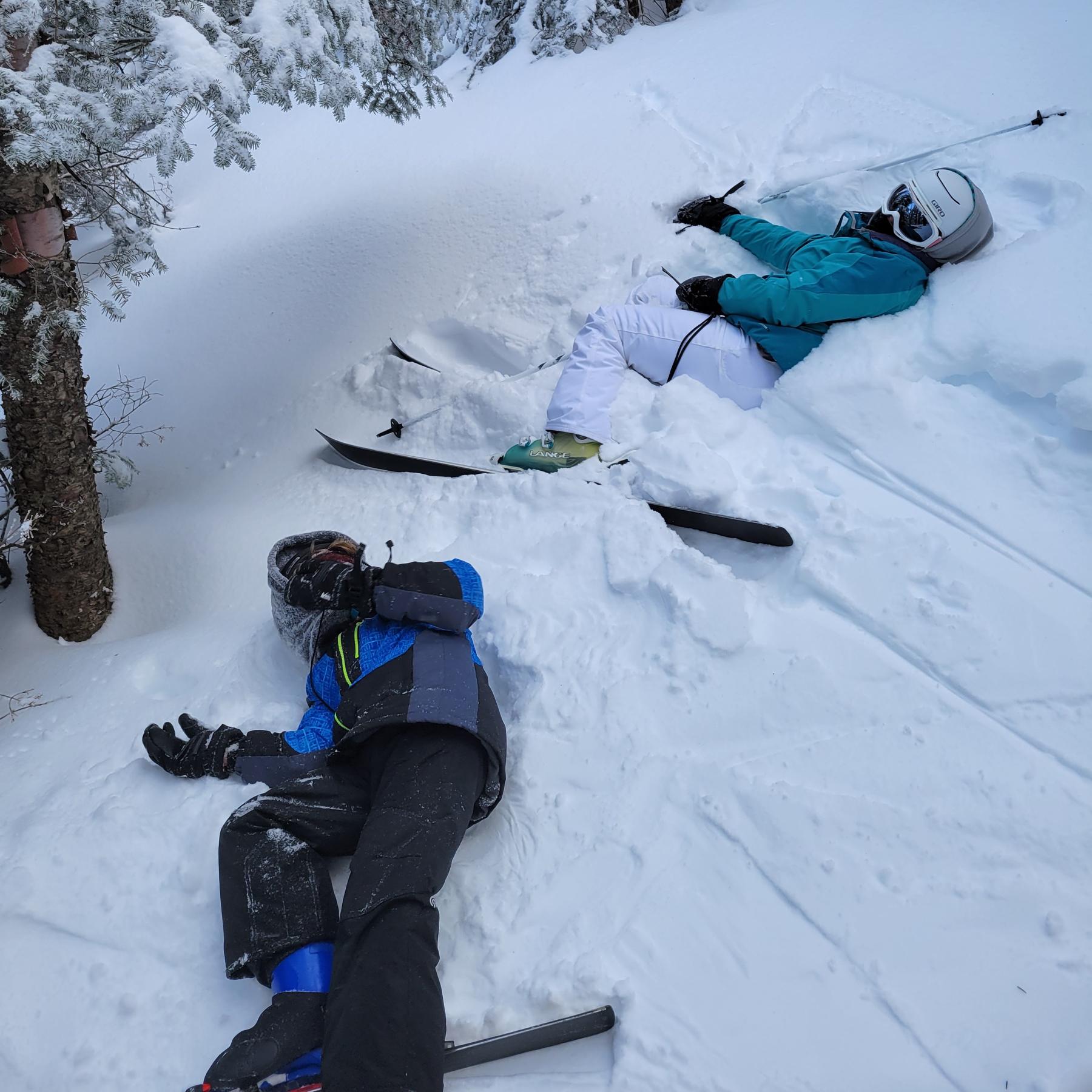 Ski Lessons for Liam & Shanene