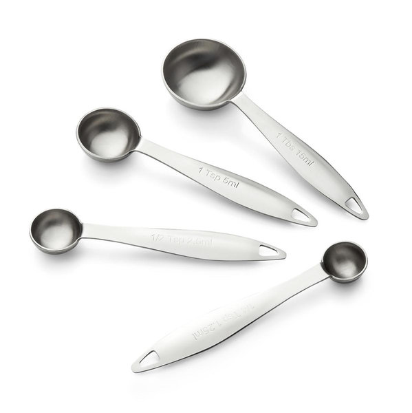 Stainless Steel Measuring Spoons, Set of 4