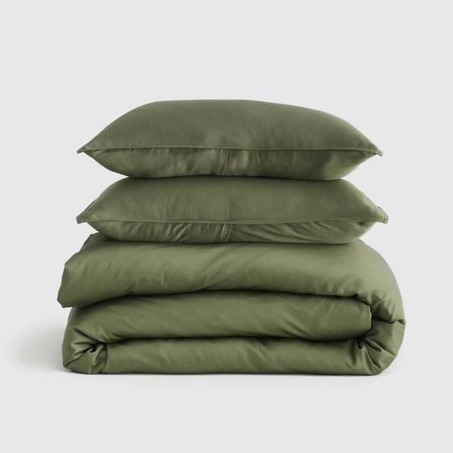 Quince Organic Bamboo Viscose Duvet Cover Set | Quince