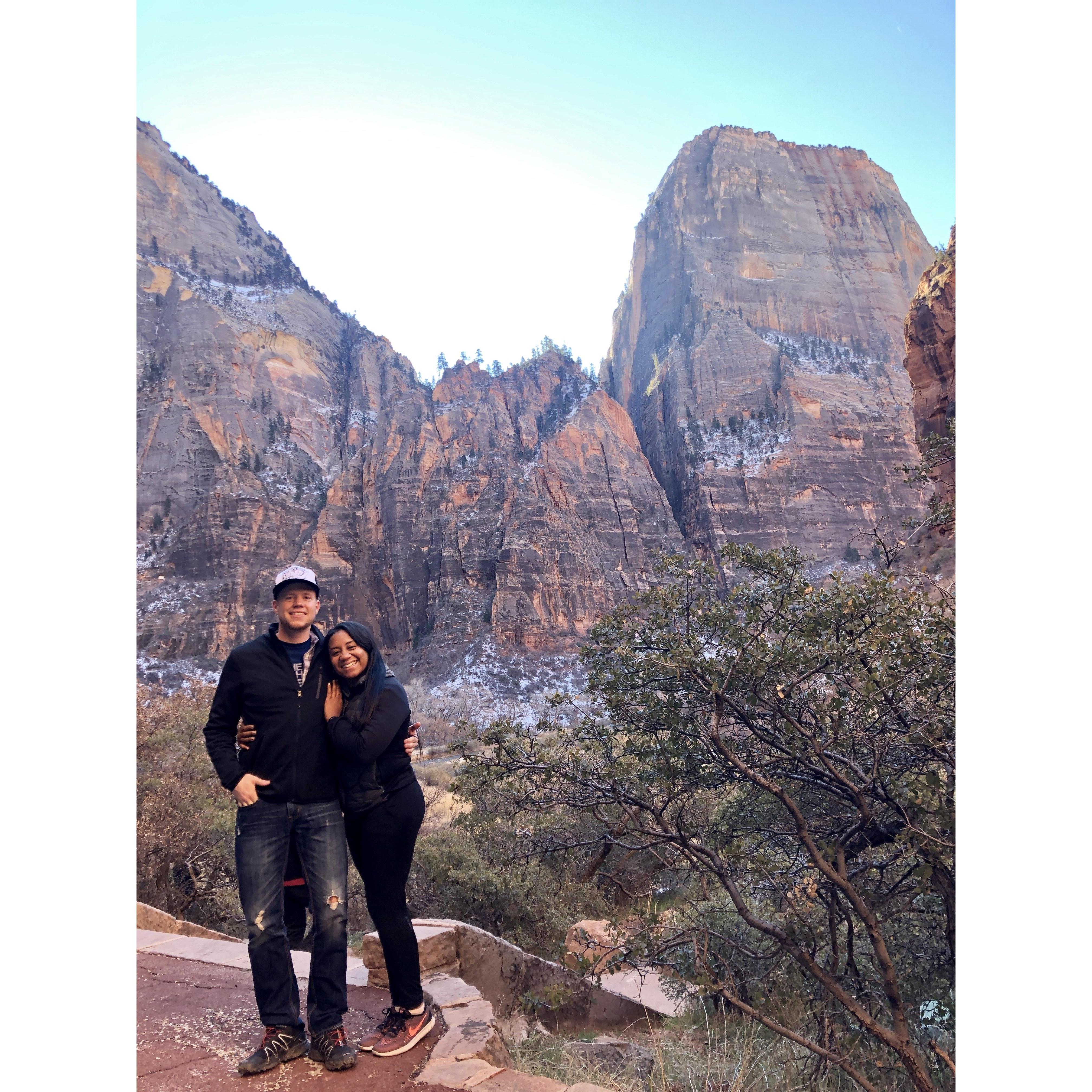 Zion National Park, Jan. 2019