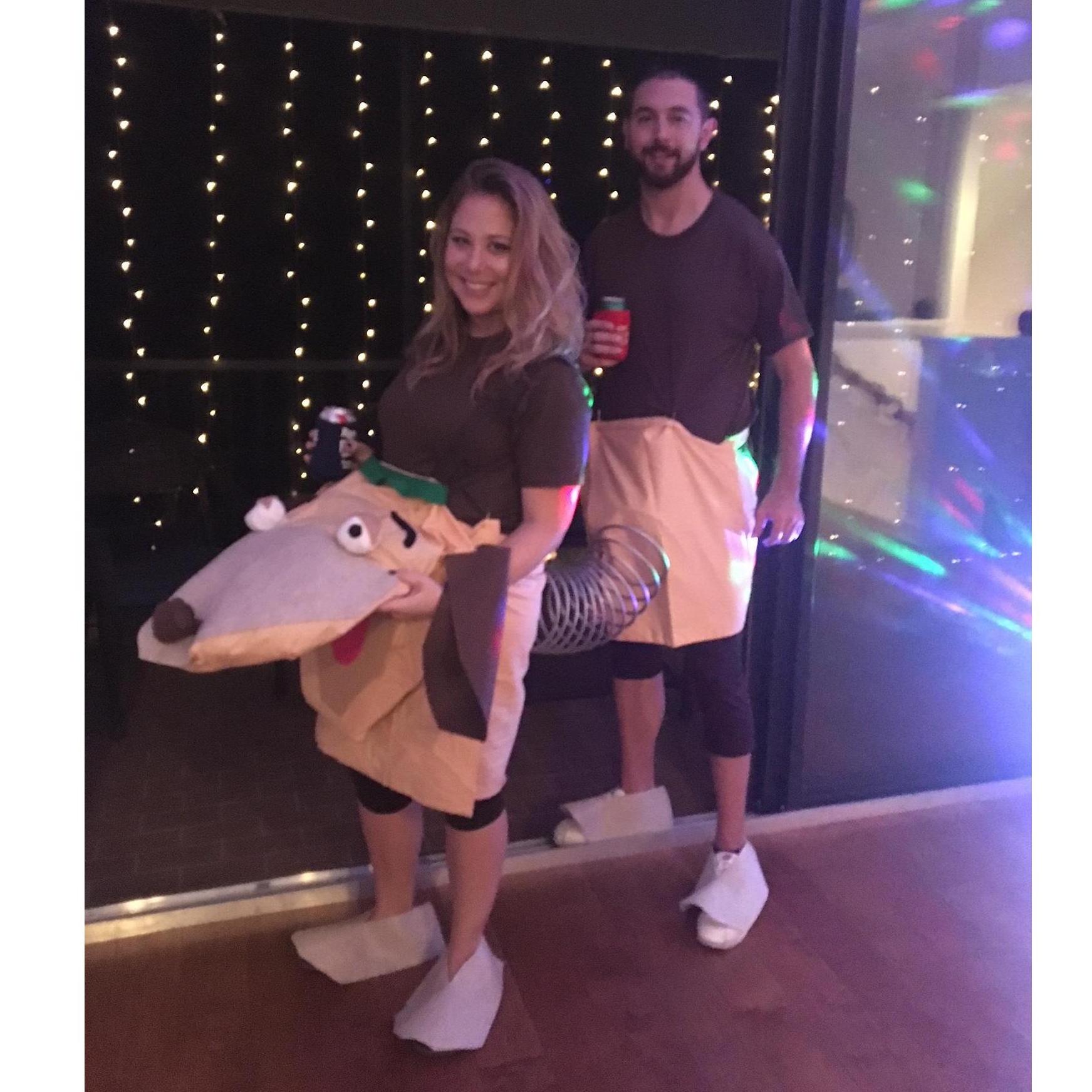Toy Story Slinky Dog for Halloween