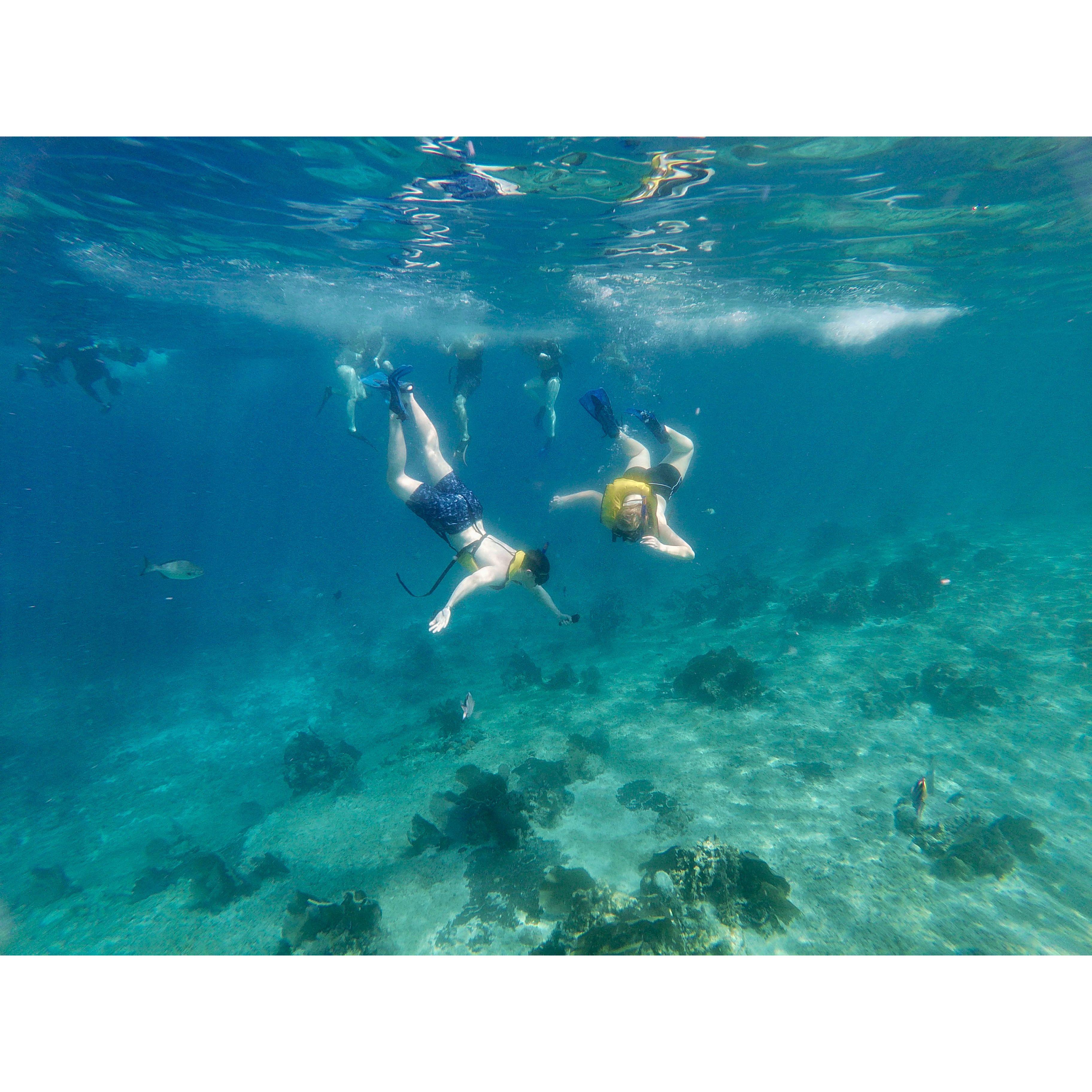 Our first trip out of the country together- a cruise to Mexico!