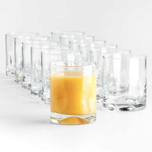 Impressions 17-oz. Cooler Glasses, Set of 12 + Reviews | Crate & Barrel