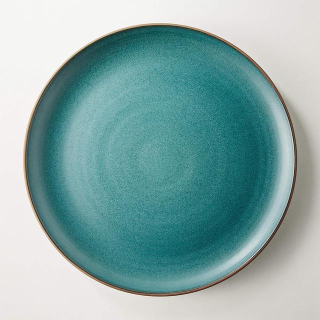 Madera Green Terracotta Dinner Plate