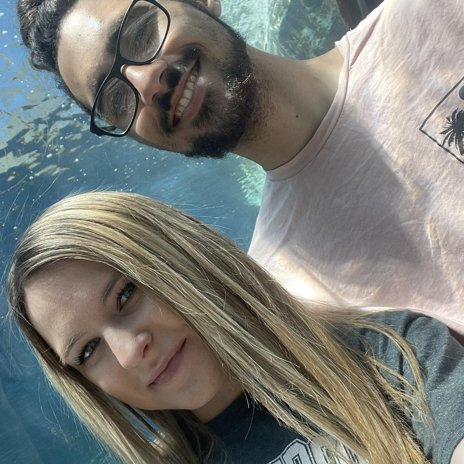 Enjoying the Aquarium!