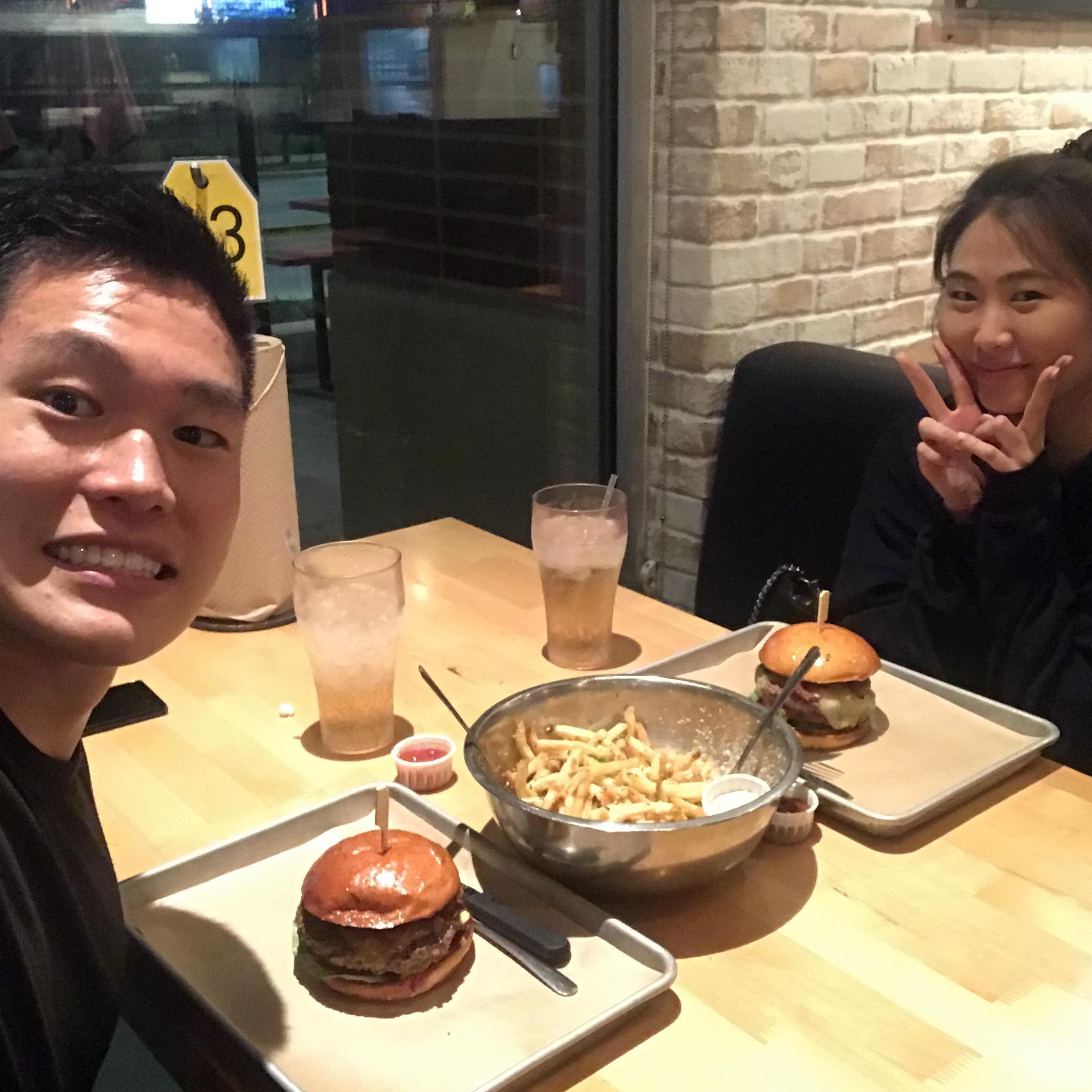 First outing together at Hopdoddy