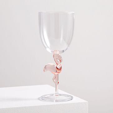 6 Toucan Wine glasses