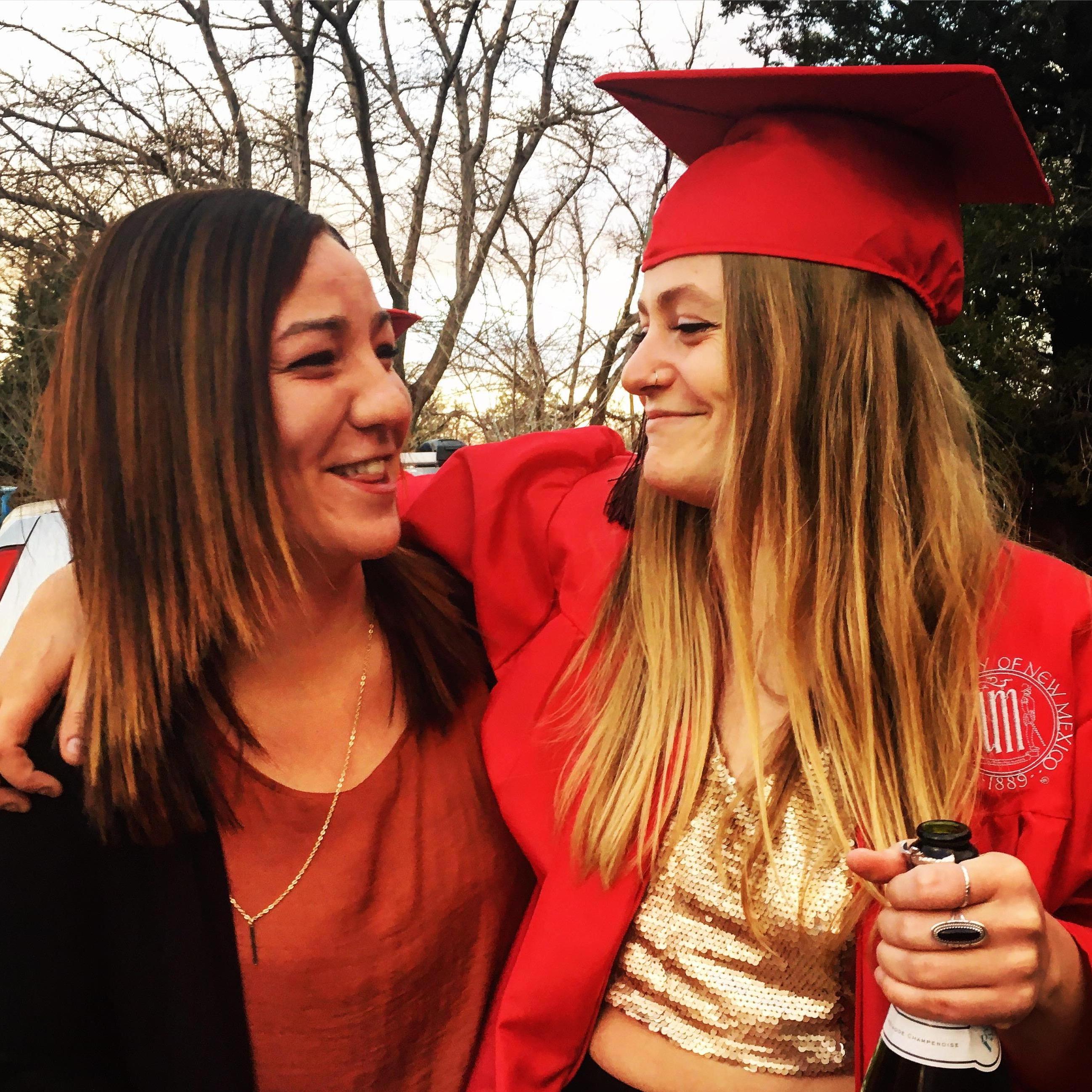 Nina and Lily @ Graduation