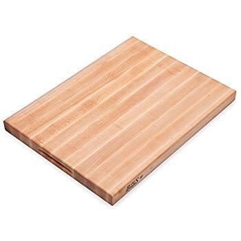 John Boos Block RA03 Maple Wood Edge Grain Reversible Cutting Board, 24 Inches x 18 Inches x 2.25 Inches