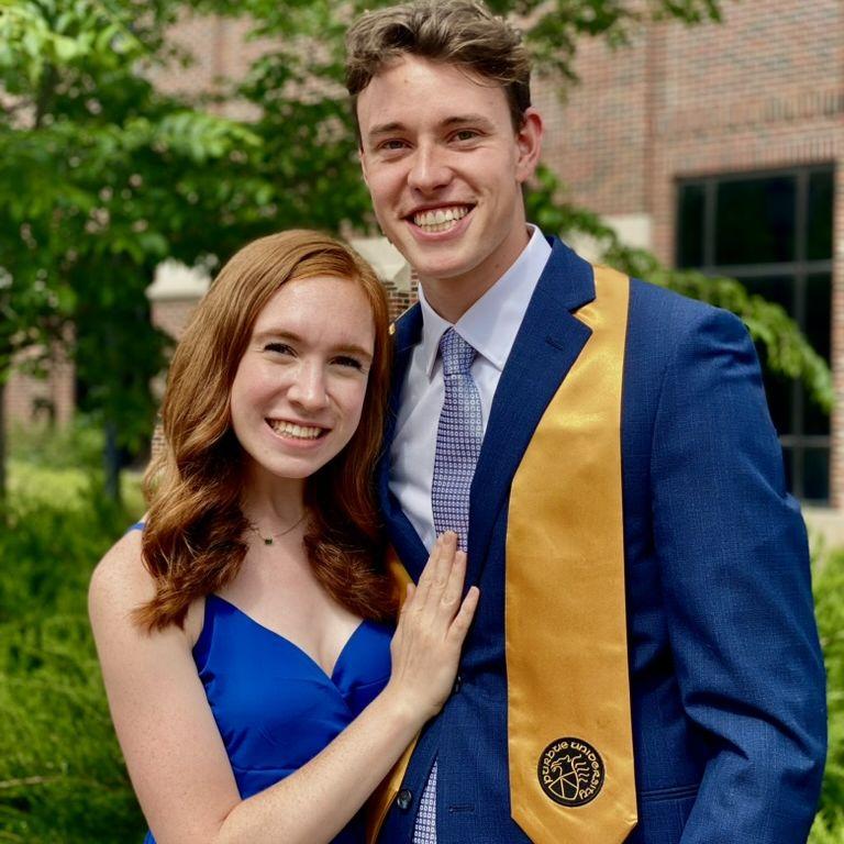 Sam's graduation from Purdue