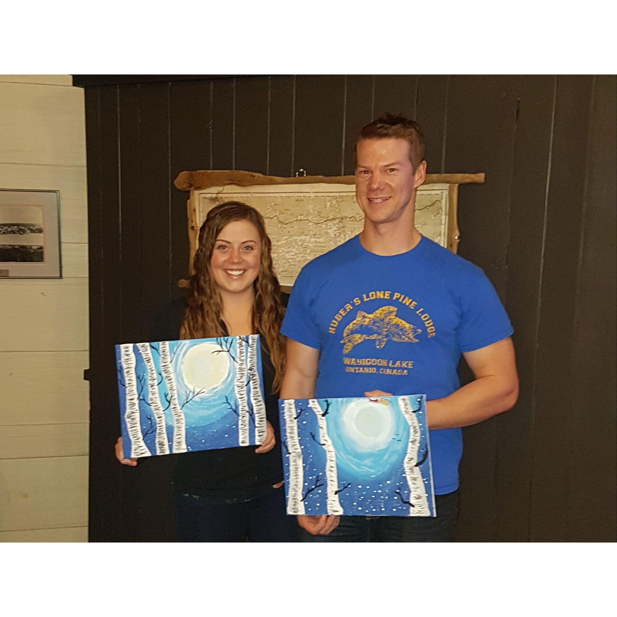 Paint date night