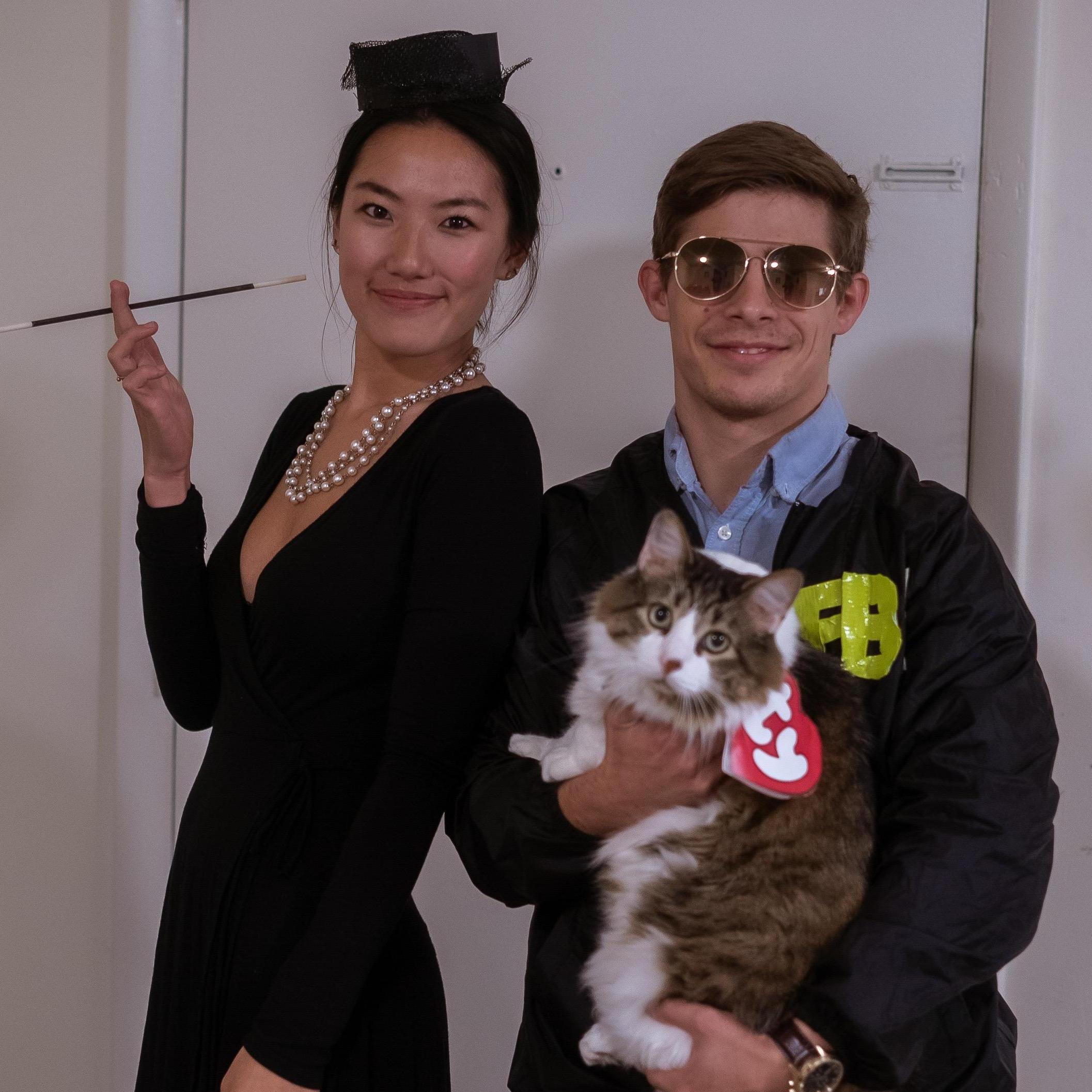 Chip, Katie, and Oslo