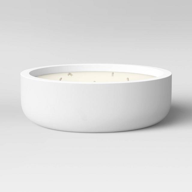 30oz 5 Wick Candle with Cement Jar White - Project 62™