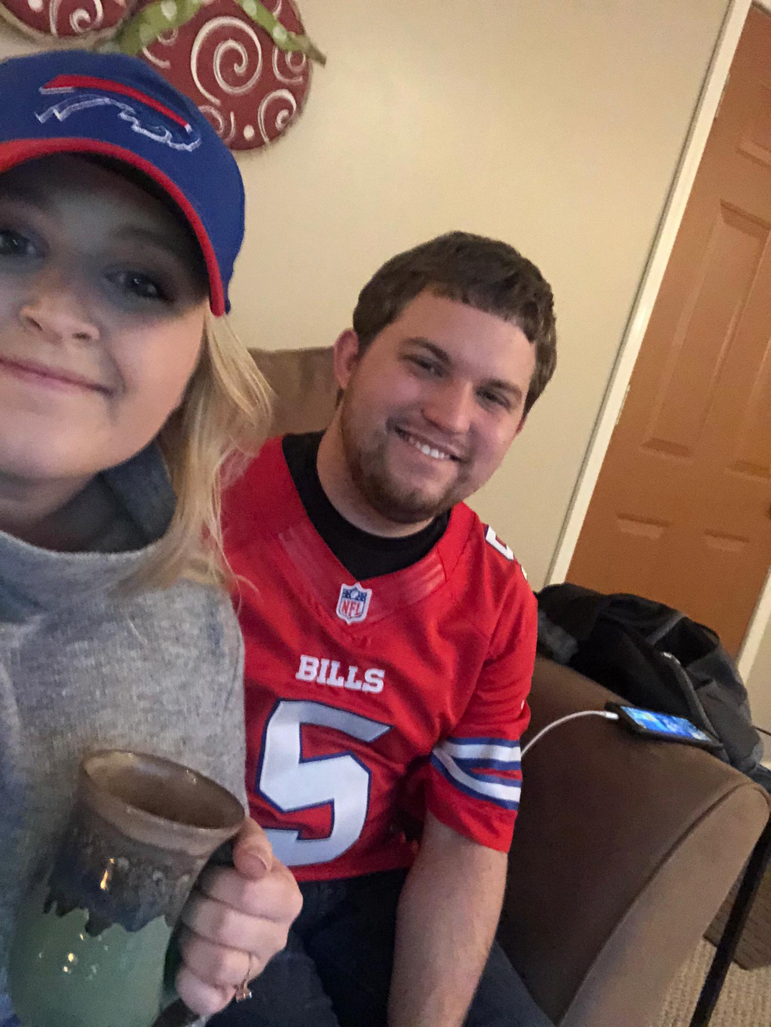 Kev joined the Bills Mafia just in time for playoffs and hasn’t looked back!
