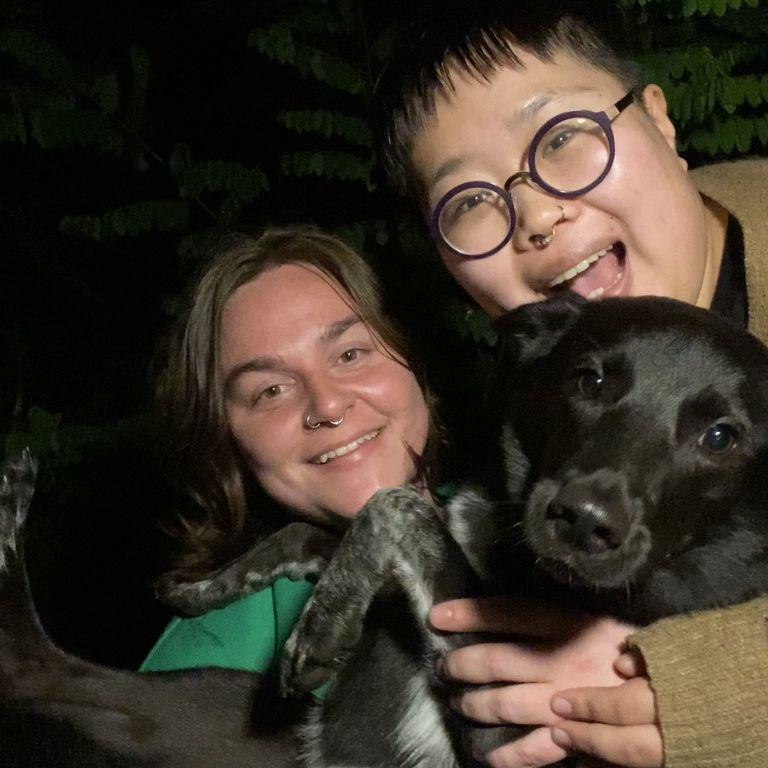 A camping trip, and a reluctant dog model