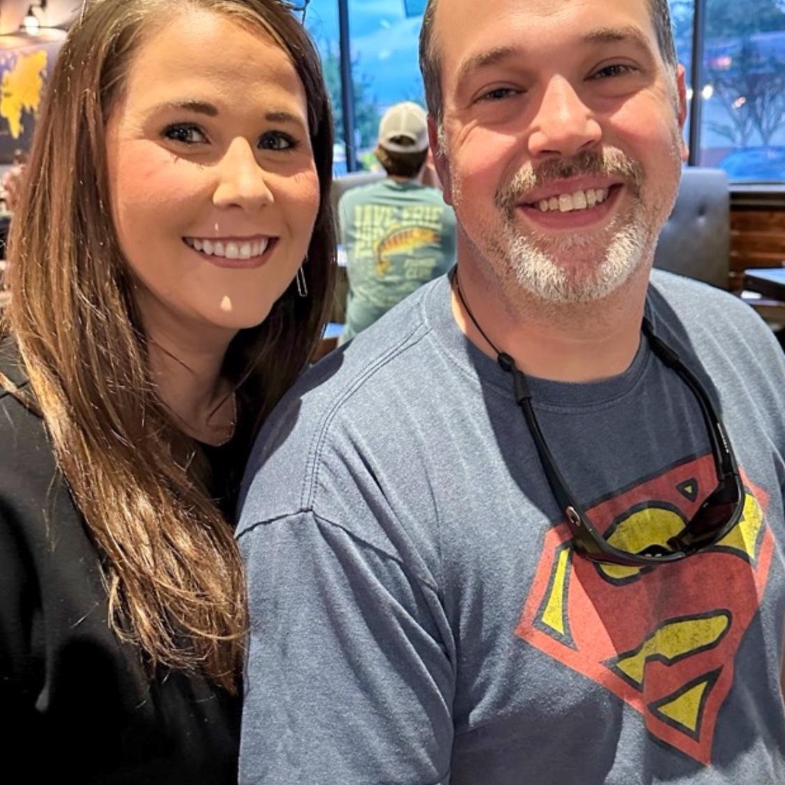 At my family birthday dinner last year 🎂🥳
