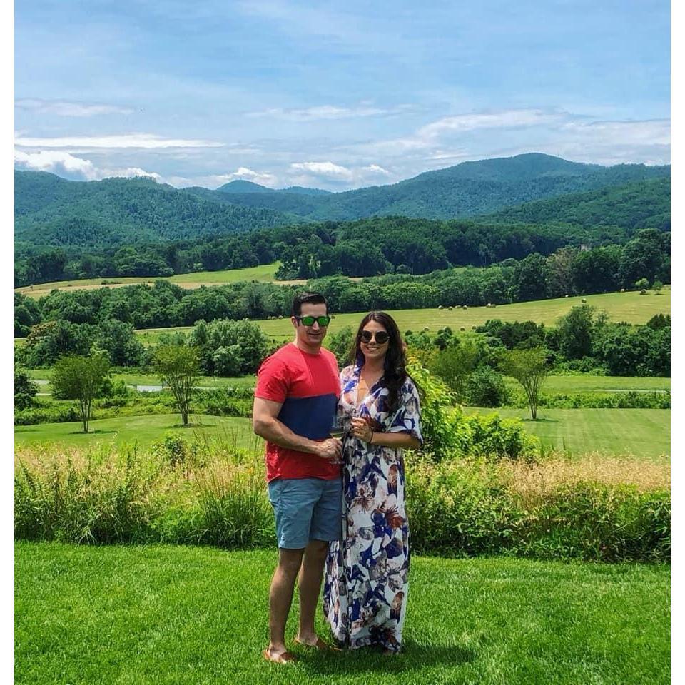 PSA: Paul will smile for photos if you bribe him with wine.