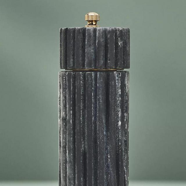 Ribbed Marble Grinder | Pepper