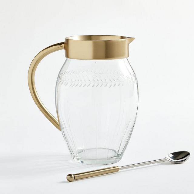 Zelda Gold Etched Pitcher
